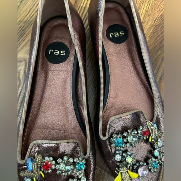 RAS rose gold sparkle flats (size 37) - Picture 4 of 6